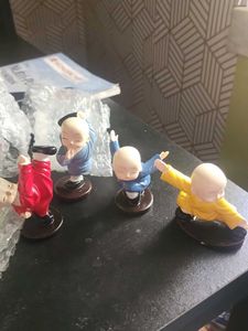 Monk Figurines (Set of 4)