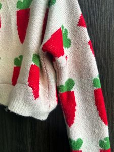 carrot sweater