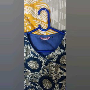 Navy Blue Kurta
