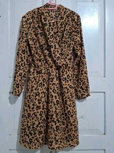 Lepord Print Dress