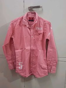 Pink Casual Shirt