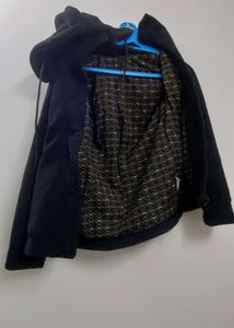 Heavy Jacket With Removable Hoodie