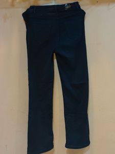 Black Straight Jeans