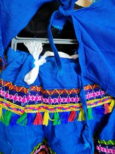 Blue Lehenga For Babies