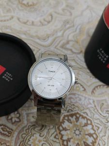 Timex Men Silver Watch