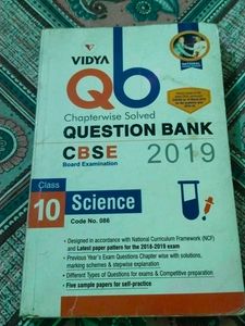 Vidya Question Bank Class 10 Science CBSE 2019