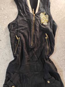baddie black y2k jumpsuit