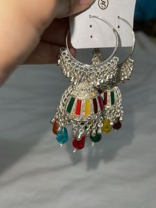 Beautiful Multicolour Jhumka