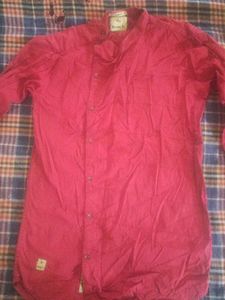 Maroon Casual Shirt