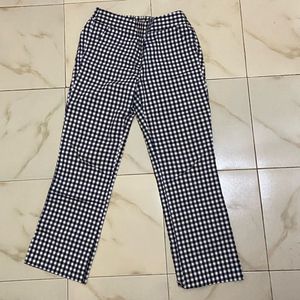 Gingham Checkered Pants