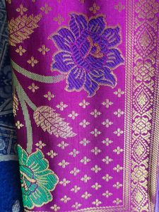 Imported Silk Zari Clutch From Malaysia