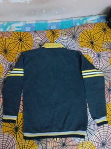 Striped Zip-Up Men / Women Winter Jacket