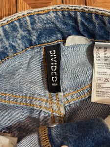 Distressed Light Wash Jeans