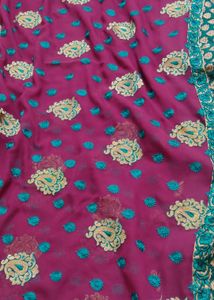 Full Embroidered Saree