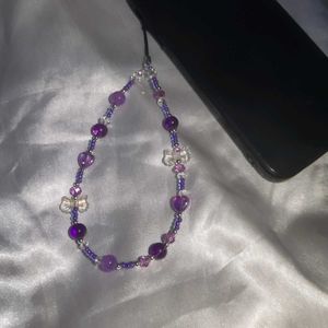 Beaded Phone Charm
