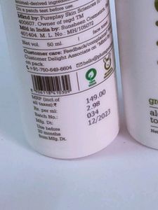Plum Green Tea Alcohol Free Toner Pack Of 3