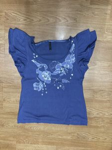 M&S Women T-shirt - Lilac