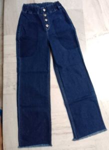 Blue High Waisted Denim Jeans 👖