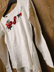 Top In White Colour
