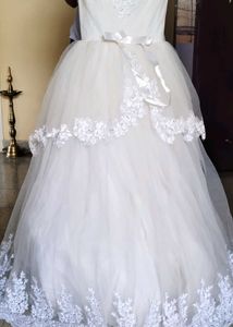 White Umbrella Gown