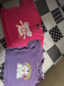 Bonkers Printed Baby Tee Combo Of 4