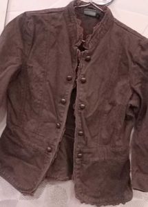 Girl Denim Winter Jacket