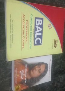 Accounting Course(TallyErp9) &amp; Autobiography