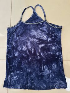 Strap Blue Top
