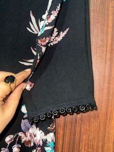 Floral Print Designer Kurta