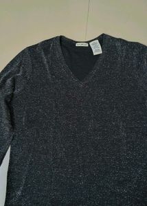 Black Party Wear Top