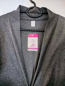 Gray Cardigan - Versatile Layering Piece