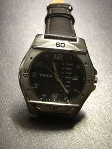 Timex Watch with Date and Weekday Display