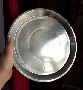 5 Stainless Steel Thalis Set