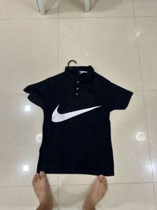 Nike Black Polo T-Shirt