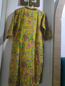 Floral Print Kurta