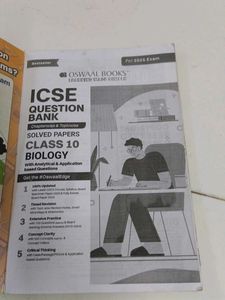 Oswaal Books ICSE Class 10 Solved Papers