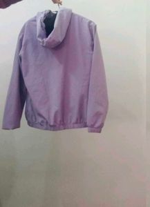 Lavender Hooded Jacket
