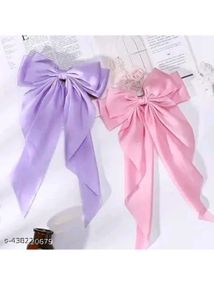 Bow Hair Clip Set