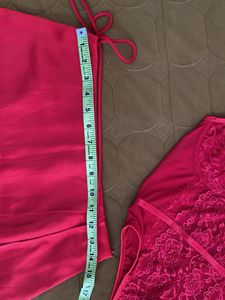 savana Red Lingerie Set bust 32 waist 28