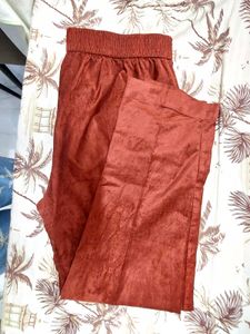 Rust colored lounge pants