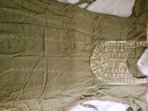 Olive Green Blouse