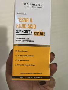 Dr Sheths Kesar&amp;kojic Acid Sunscreen