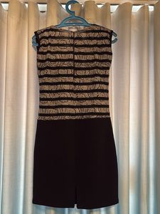 Elegant Black Sheath Dress-Classy, Chic, New!