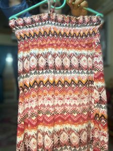 Benneton Soft Cotton Sundress/tube Dress/middi Ski