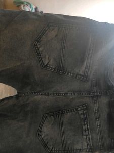 Gray Denim Jeans