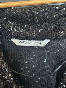 Zara Sequin Top