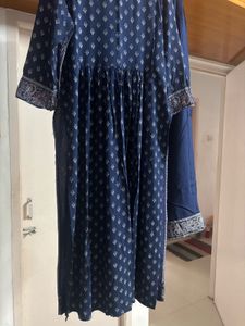 “Gulmohar Jaipur” Festive Navy 2piece Suit