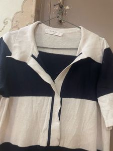 Chic Colorblock Midi Dress