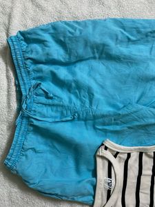 H&amp;m Tank Top And Linen Pant Set