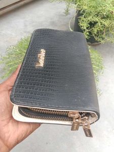 👛Kadiou Black Designer Clutch Wallet 💼